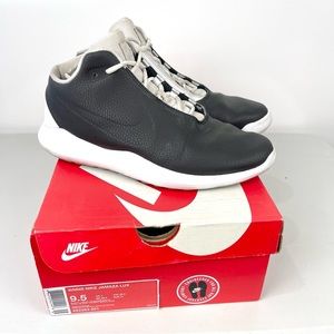 Nike Jamaza Luxe Black White High Top Sneakers Size 9.5 Womens 882263-001